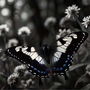 Surreal Butterfly Dreamscape Metal Art print 8 x 12 inches